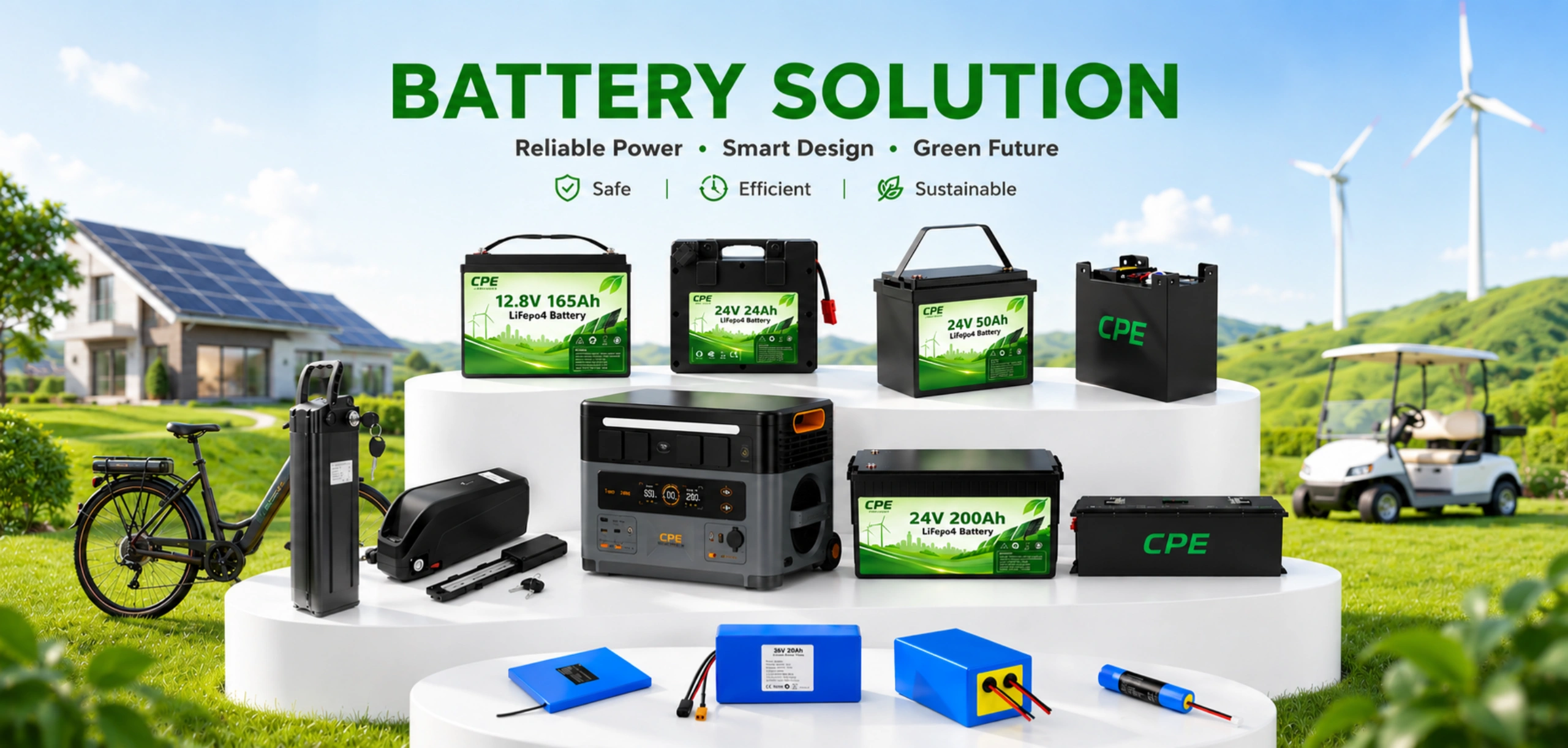 Lithium battery and energy solutions